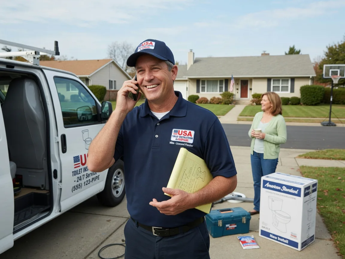 Toilet Installation Arock, OR FAQs
